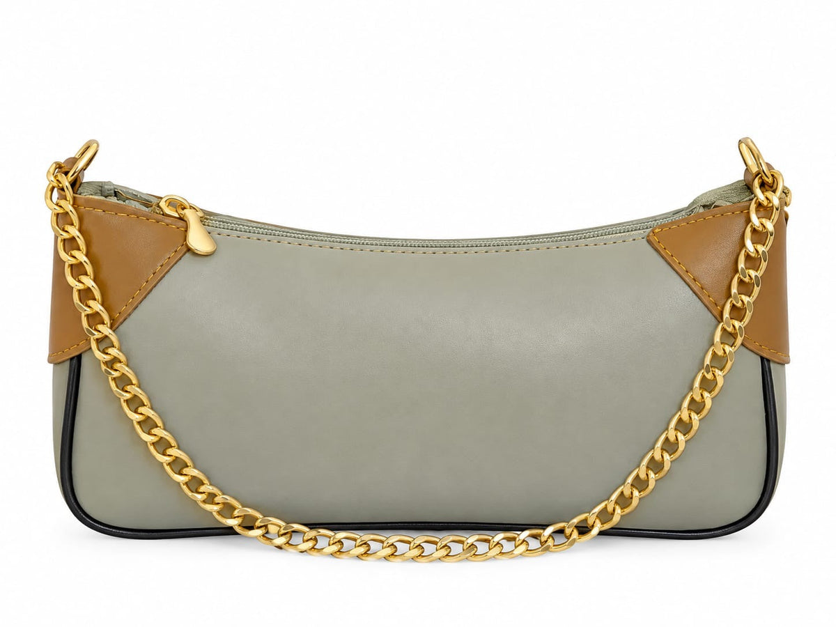 Lumi Mustard & Tan Bag