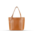 Tan Vegan Leather Tote Bag