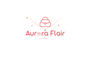 Aurora Flair Transparent Background Logo